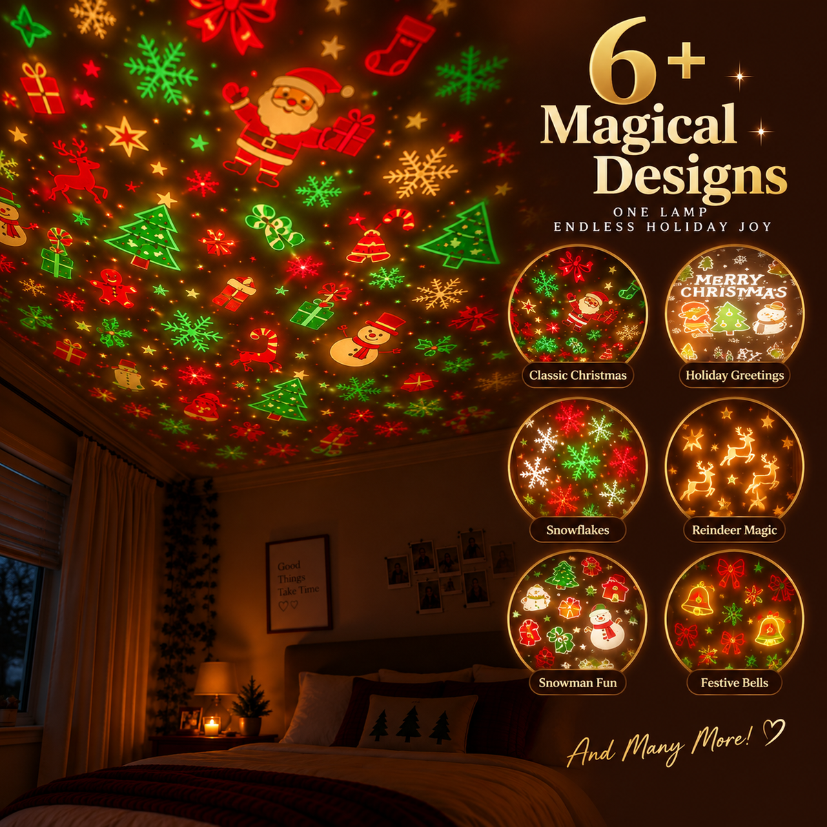 MemoStore™ Christmas Projector