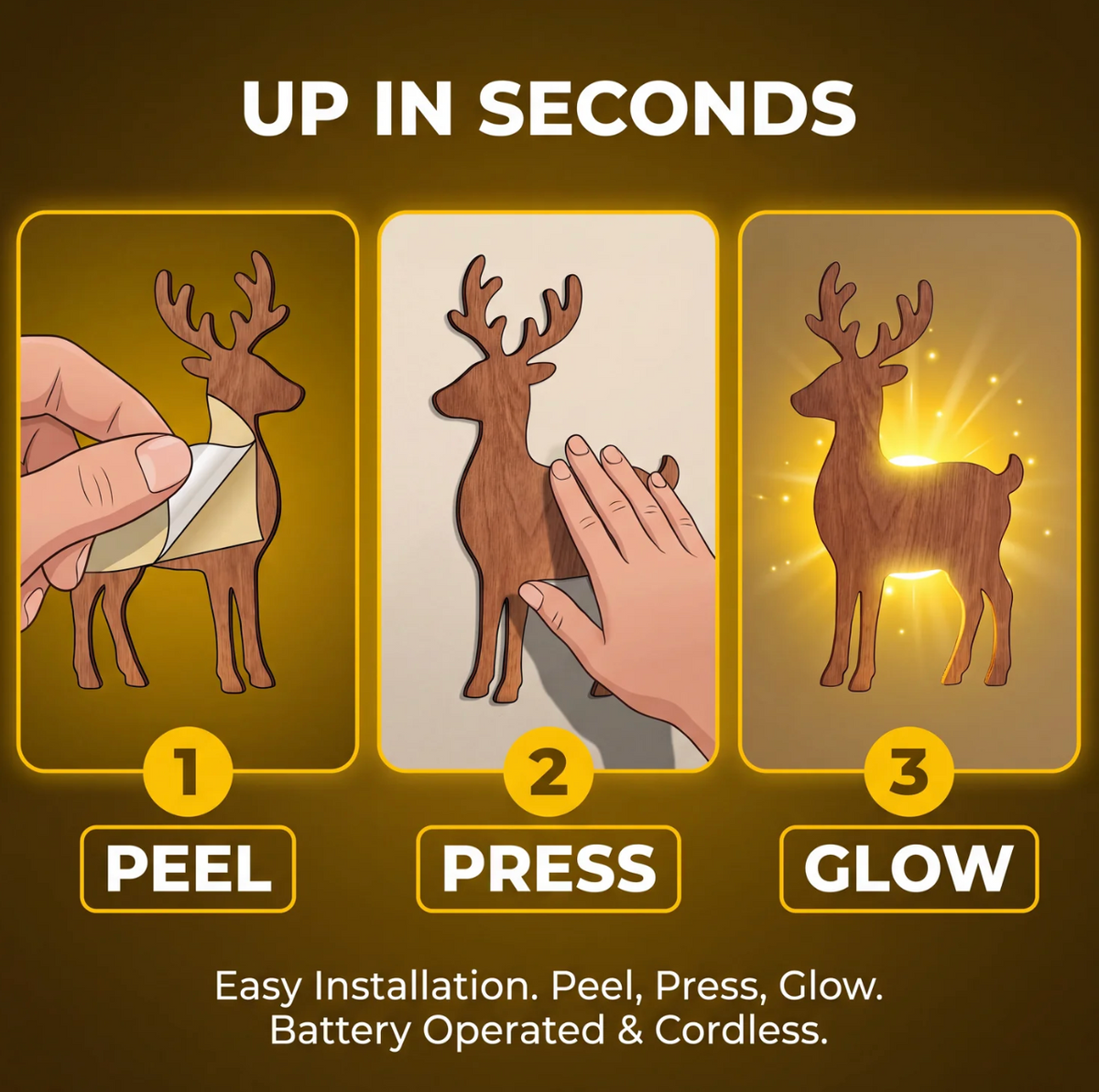 reindeer press on