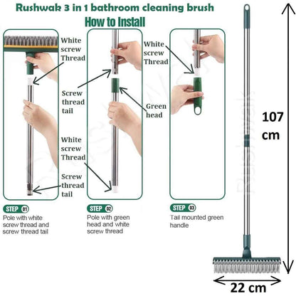 3 in 1 Cleaning Brush (180° Rotate)
