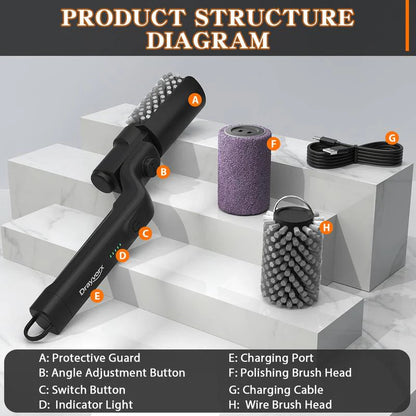 Upgradable Electric Grill Brush
