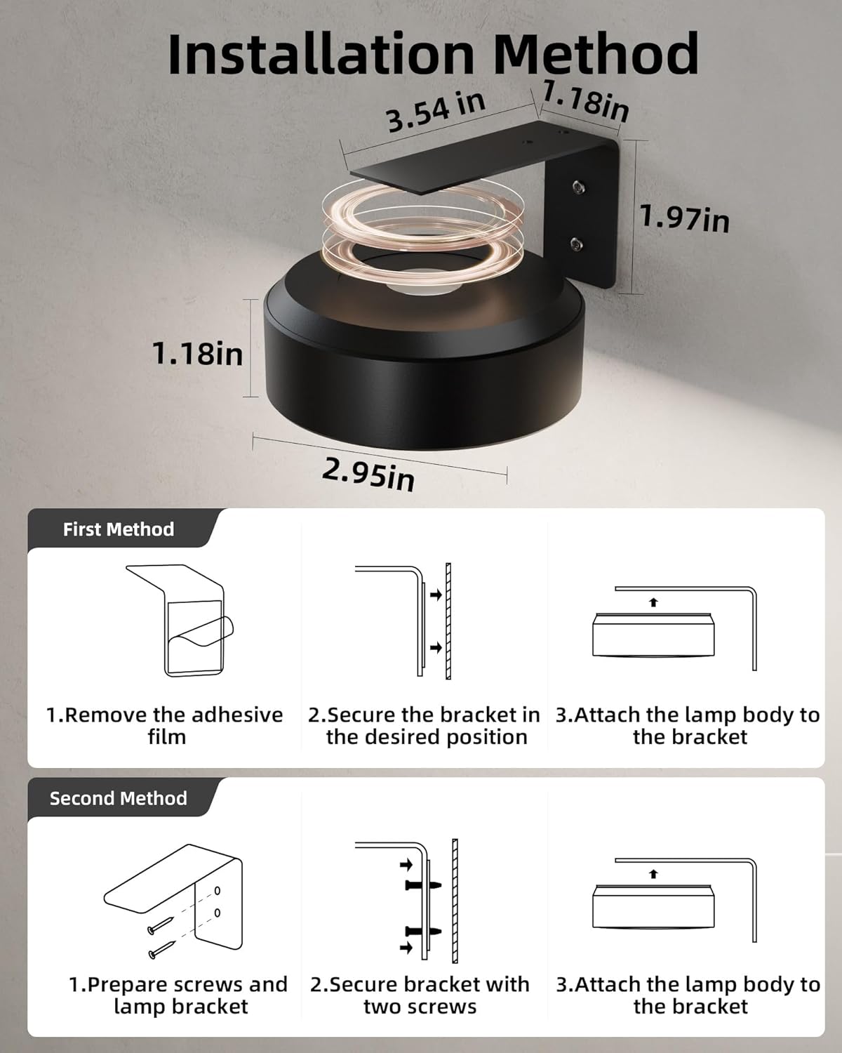 MemoGlow™ – USB Rechargeable Magnetic LED Puck Light (Touch Activated)