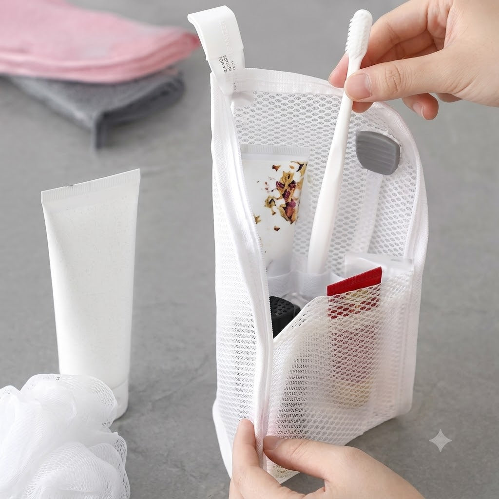 Travel Toiletry Bag Stand