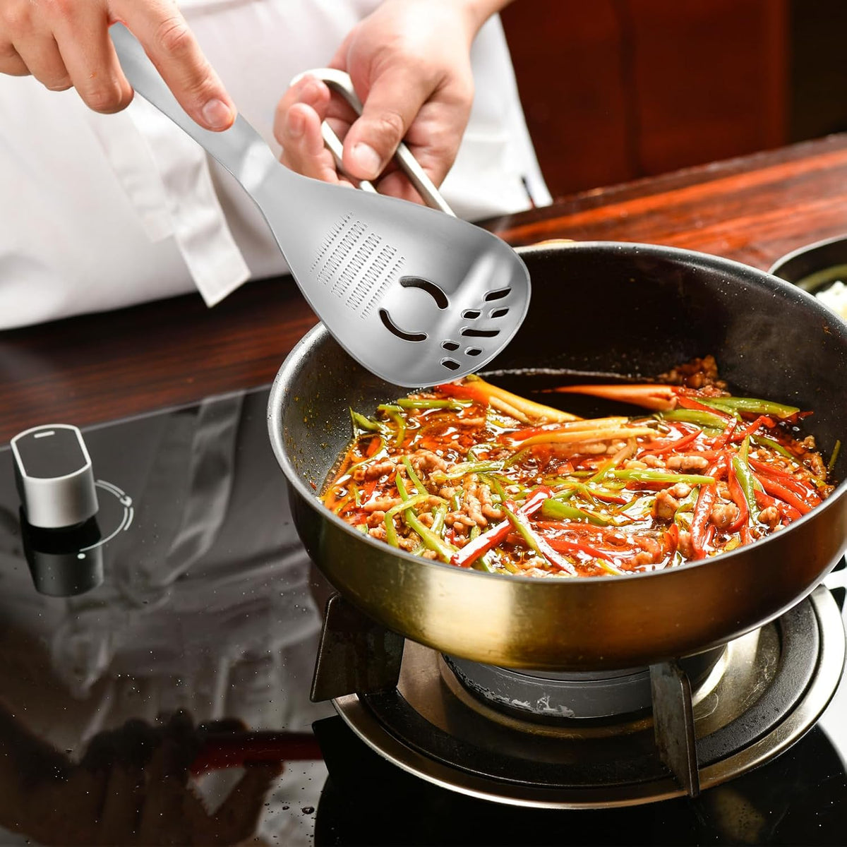 Multifunctional Stainless Steel Ginger & Garlic Grater Spoon