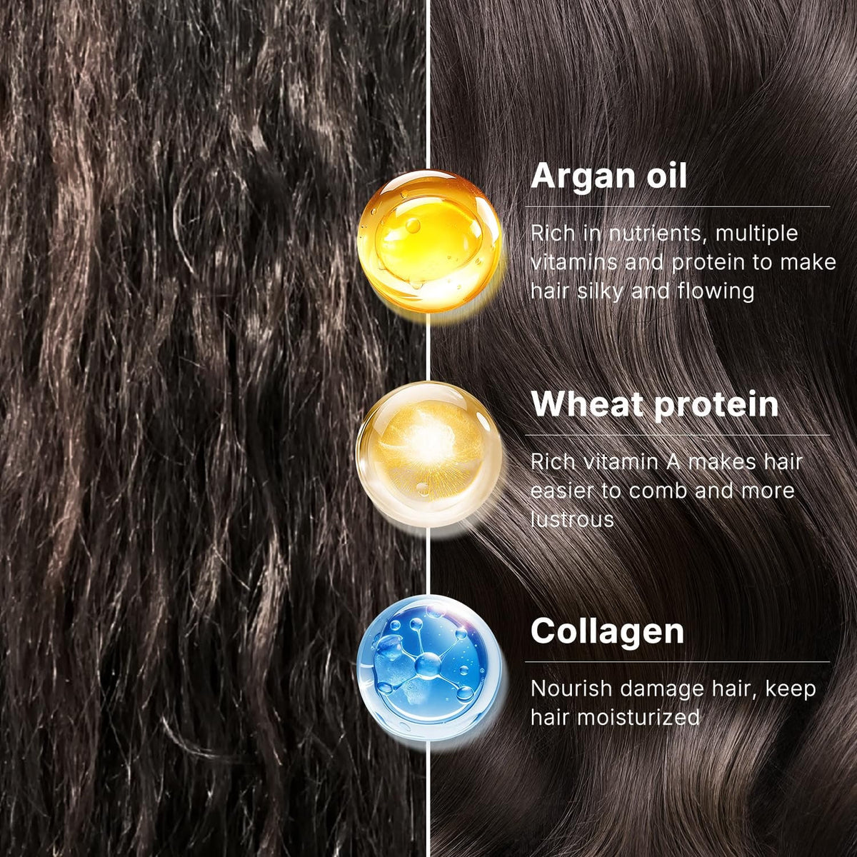 Collagen Hair Mask for Smooth & Silky Hair