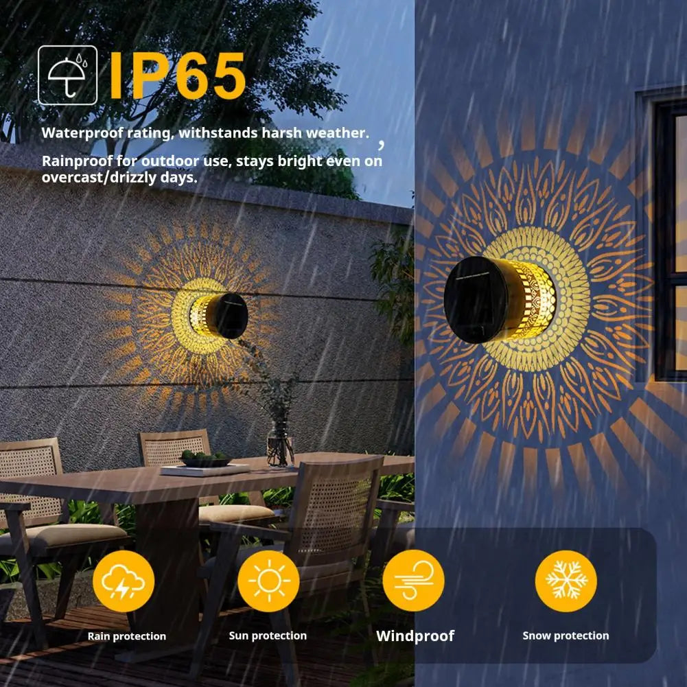 Solar Wall Mounted Outdoor Wall Lamps