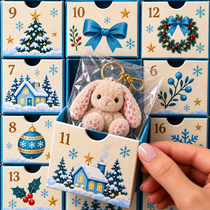 THEMEMOSTORE™ 24-Day Plush Advent Calendar