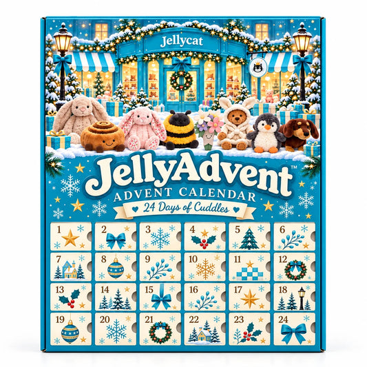 THEMEMOSTORE™ 24-Day Plush Advent Calendar