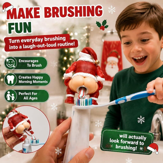 Santa Toothpaste Attachment (2 Pieces)