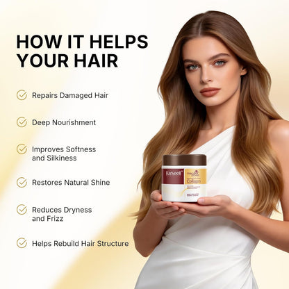Collagen Hair Mask for Smooth & Silky Hair