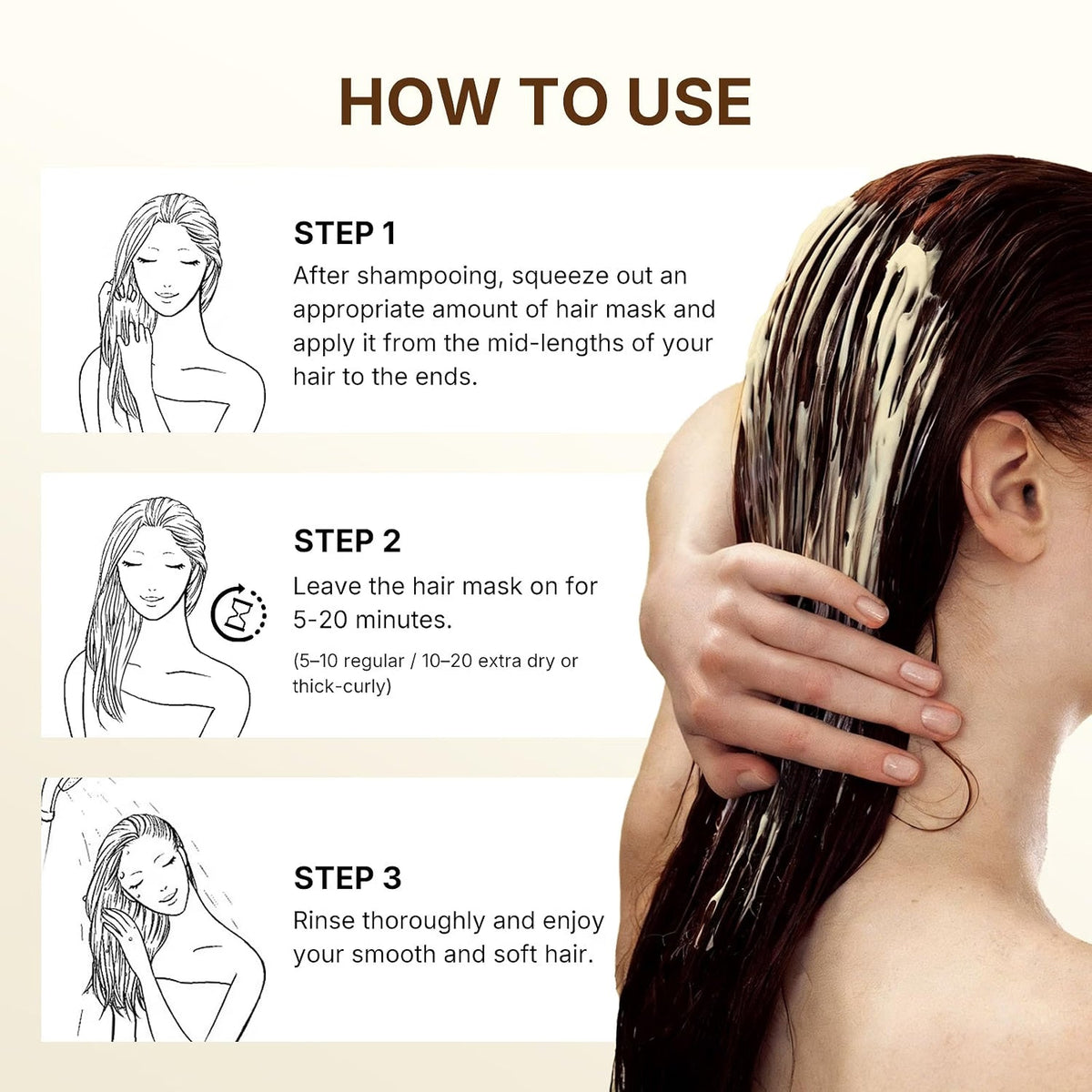 Collagen Hair Mask for Smooth & Silky Hair