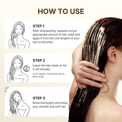 Collagen Hair Mask for Smooth & Silky Hair