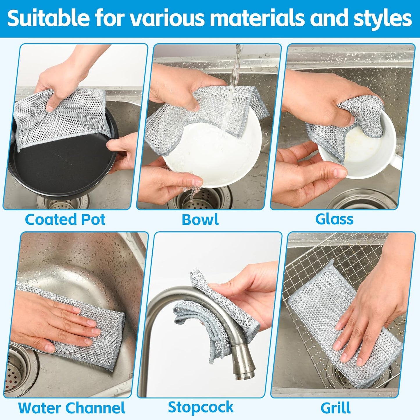 Magic Mesh Dish Cleaning Cloth