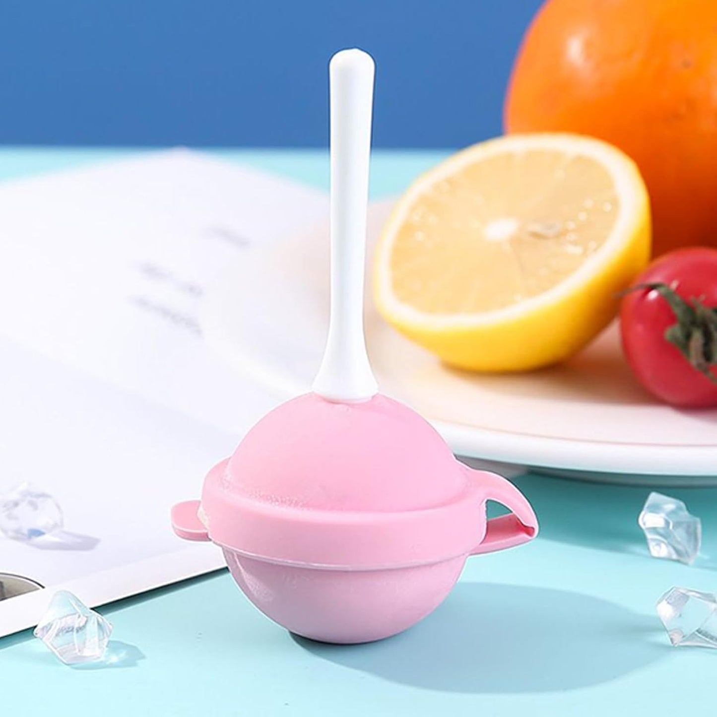 Lollipop Ice Cream Maker, Homemade Popsicle Molds(5pcs)