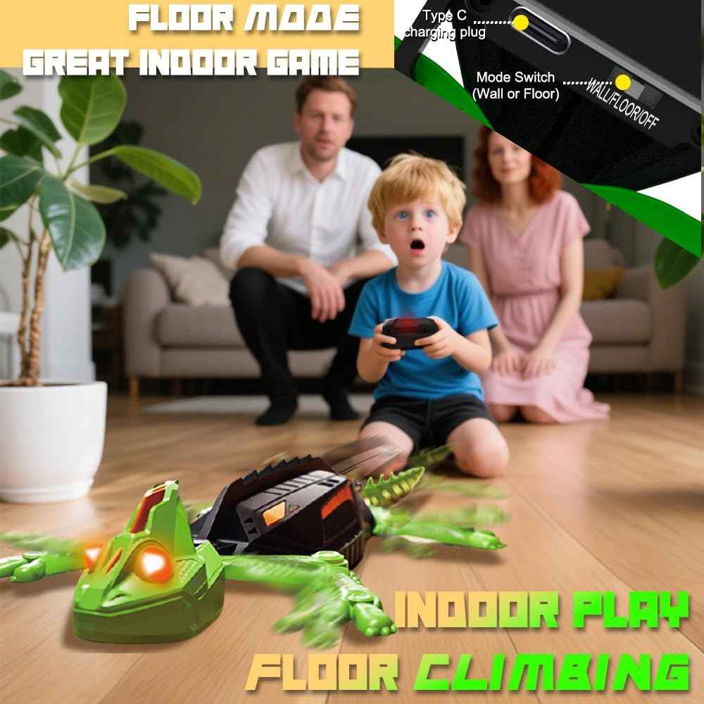 Wall Climbing RC Chameleon Toy