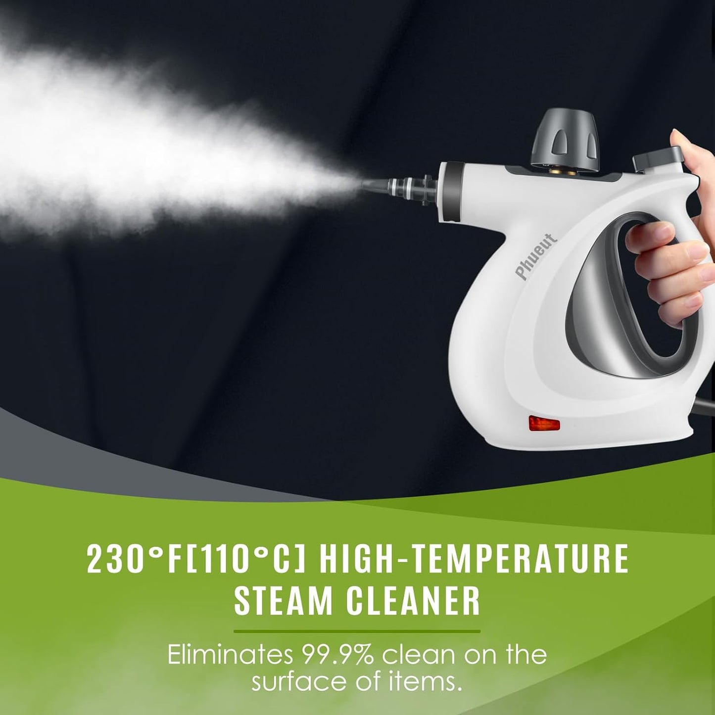 Pressurized Handheld Multi-Surface Natural Steam Cleaner