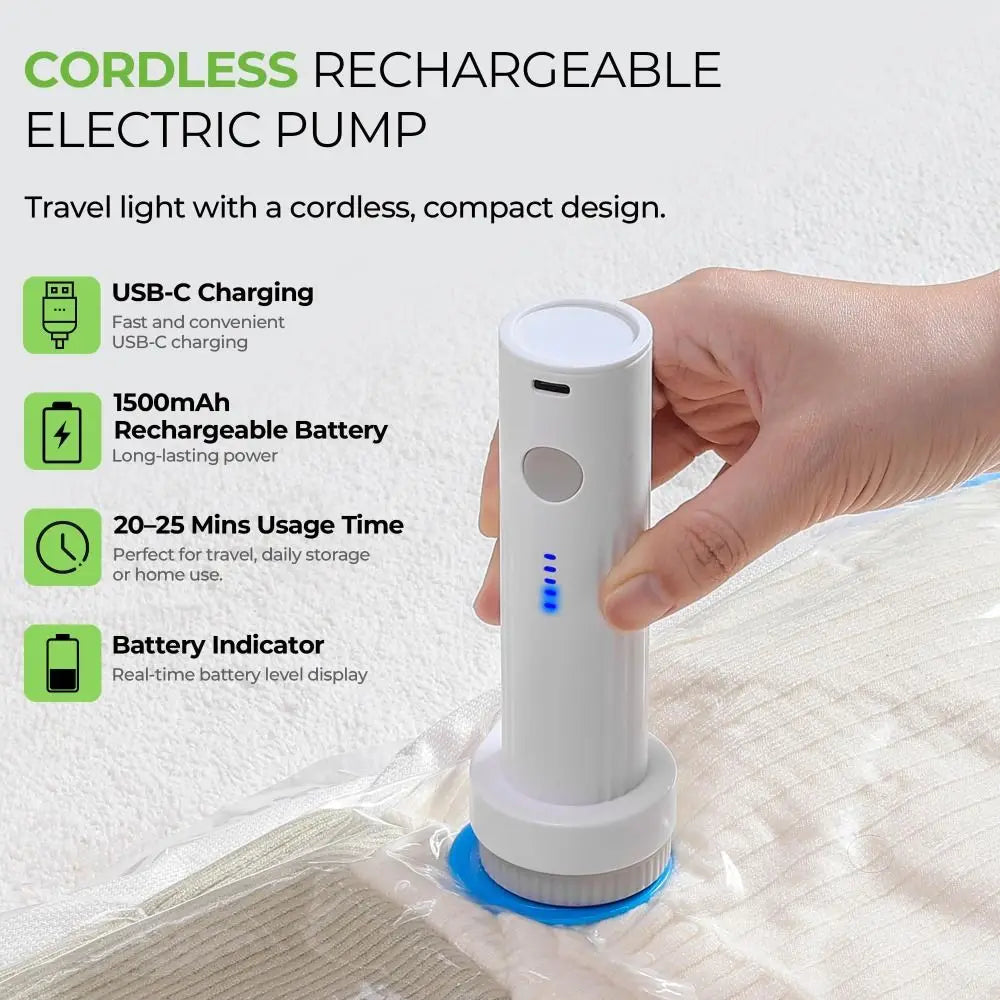 Rechargeable Vacuum Pump