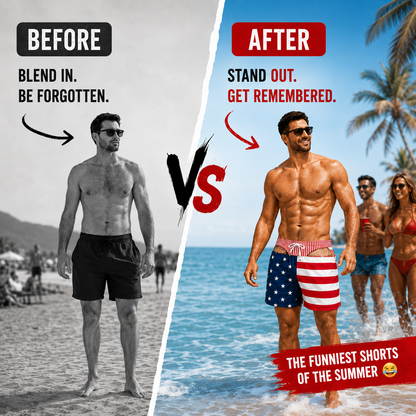 Patriot Prank Swim Trunks