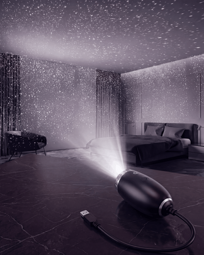 USB Galaxy Star Projector – Turn Any Room Into a Starry Night Sky ✨