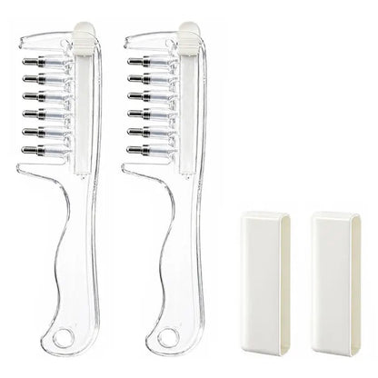Scalp Liquid Applicator Comb | Refillable Hair Root Oil Massage Comb for Hair Care Treatment