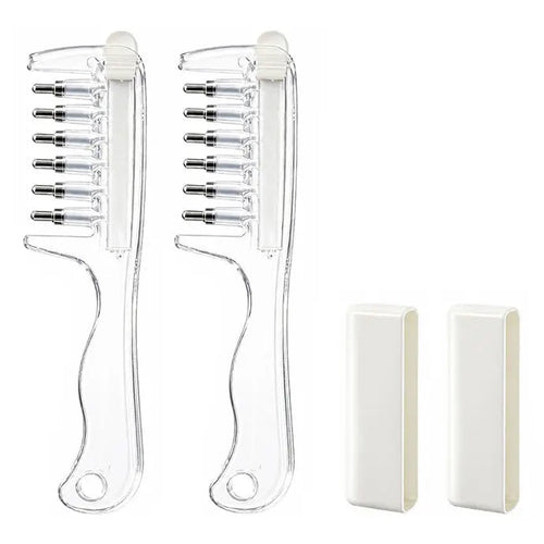 Scalp Liquid Applicator Comb | Refillable Hair Root Oil Massage Comb for Hair Care Treatment