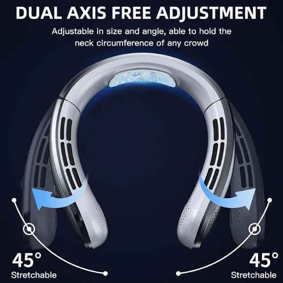 Mini Portable Neck Fan(360° Noiseless)