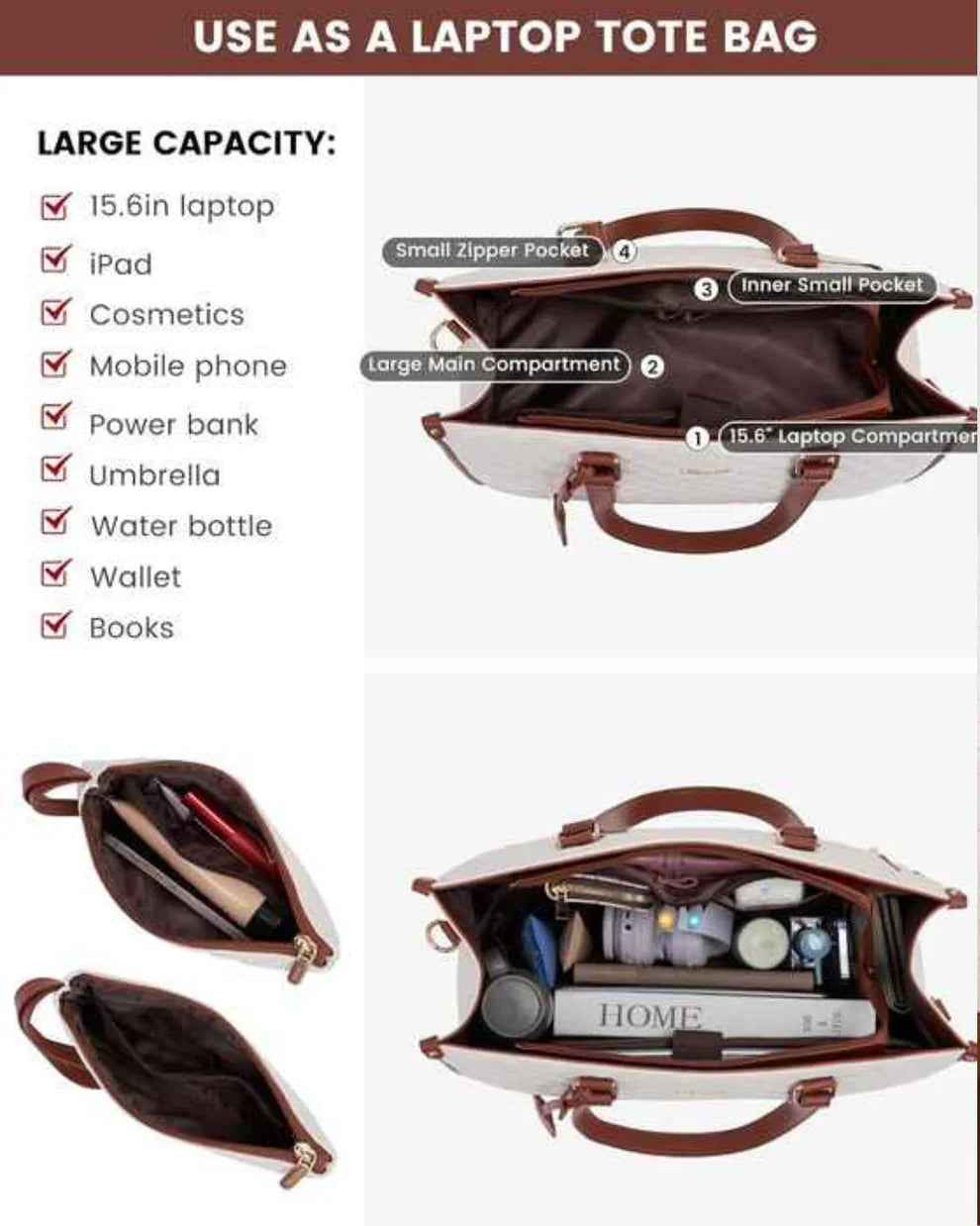 3-IN-1 Totebag