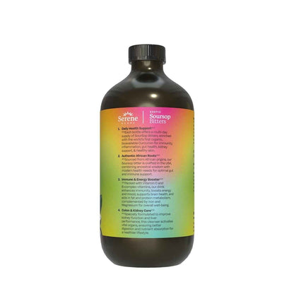 🌿 Soursop Bitters Herbal Formula - Serene Herbs Vitality 15™ 15-in-1 Premium Wellness Solution